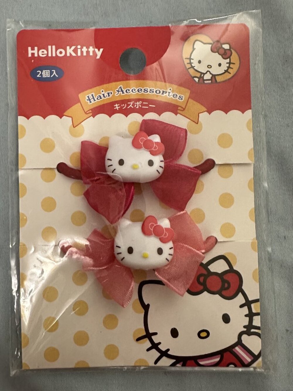 Sanrio Hello Kitty Hair Ponytail Holders